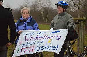 Protest gegen Probebohrungen