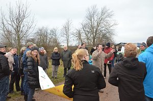 Protest gegen Probebohrungen