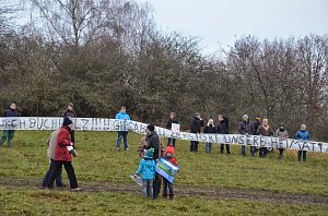 Protest gegen Probebohrungen