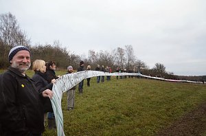 Protest gegen Probebohrungen