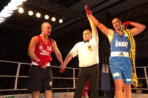 Boxnacht in der Ballspielhalle in Nordhausen