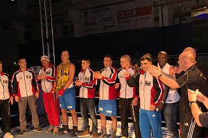 Boxnacht in der Ballspielhalle in Nordhausen