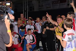 Boxnacht in der Ballspielhalle in Nordhausen