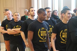 Die Boxer des Nordh&auml;user Sportvereins wurden heute im B&uuml;rgerhaus geehrt