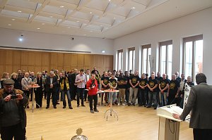 Die Boxer des Nordh&auml;user Sportvereins wurden heute im B&uuml;rgerhaus geehrt
