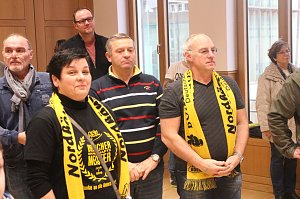 Die Boxer des Nordh&auml;user Sportvereins wurden heute im B&uuml;rgerhaus geehrt