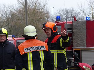 Kellerbrand in der Halleschen Stra&szlig;e