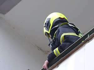 Kellerbrand in der Halleschen Stra&szlig;e