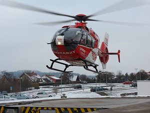 Besuch bei hauptamtlichen Rettern