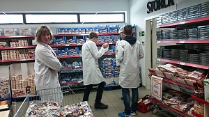 Radsportler belohnten sich mit Schokolade