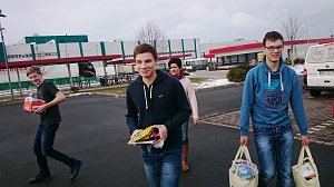 Radsportler belohnten sich mit Schokolade