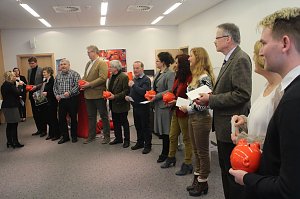 In der Kreissparkasse Nordhausen konnten sich heute 14 Vereine &uuml;ber finanzielle Unterst&uuml;tzung freuen