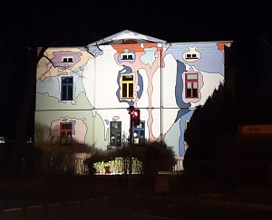 HDR-Nordhausen bei Nacht