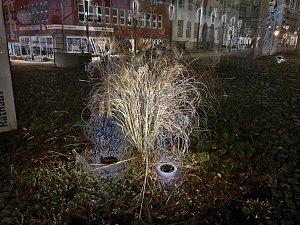 HDR-Nordhausen bei Nacht