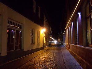 HDR-Nordhausen bei Nacht