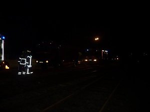 Brand in Werkstatt