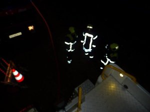 Brand in Werkstatt
