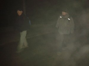 100 Kilometer unterwegs