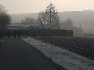 100 Kilometer unterwegs