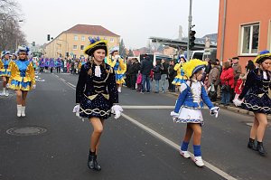 N&auml;rrinnen und Narren zogen durch Sondershausen (1)