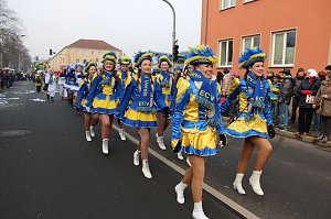 N&auml;rrinnen und Narren zogen durch Sondershausen (1)