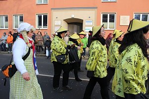 N&auml;rrinnen und Narren zogen durch Sondershausen (2)