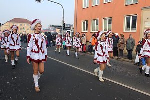 N&auml;rrinnen und Narren zogen durch Sondershausen (2)