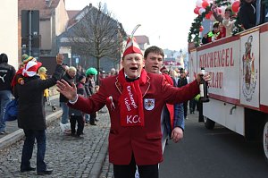 N&auml;rrinnen und Narren zogen durch Sondershausen (2)