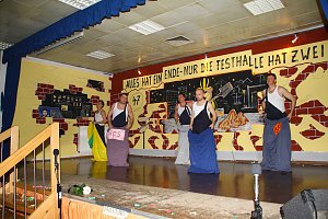 Die letzte Feier in der Festhalle Sollstedt fand am Rosenmontag statt