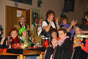 Die letzte Feier in der Festhalle Sollstedt fand am Rosenmontag statt