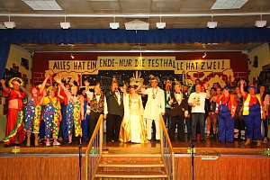 Die letzte Feier in der Festhalle Sollstedt fand am Rosenmontag statt