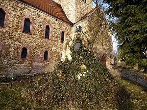 Unterhalb der Burg