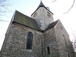 Unterhalb der Burg