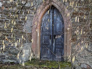 Unterhalb der Burg