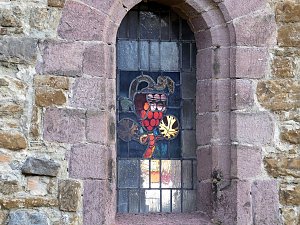 Unterhalb der Burg