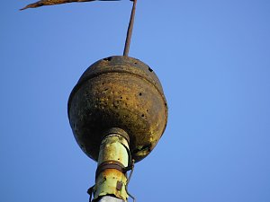 Unterhalb der Burg