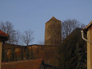 Unterhalb der Burg