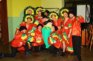 Zum 8. M&auml;nnerballettwettbewerb des BCC im Bleicher&ouml;der Kulturhaus sollte es zum Kopf an Kopf Tanzen kommen