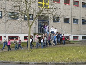 Evakuiert