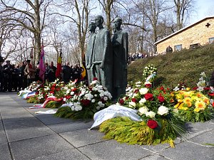 Gedenken an die Befreiung des KZ Mittelbau-Dora vor 70 Jahren.