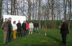 Vor einem Jahr: 1. spatenstich