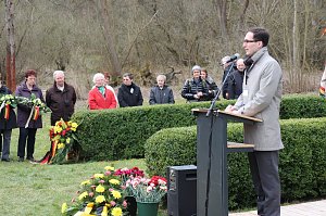 Gedenken zum 70. Jahrestag der Befreiung des Au&szlig;enlagers Ellrich-Julius H&uuml;tte