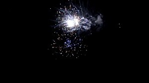 Feuerwerk &uuml;ber Nordhausen