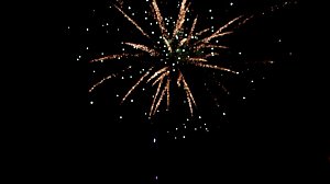 Feuerwerk &uuml;ber Nordhausen