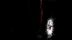 Feuerwerk &uuml;ber Nordhausen