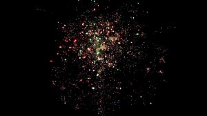 Feuerwerk &uuml;ber Nordhausen