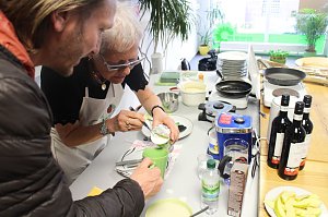 Gr&uuml;nes Abendessen mit Ausstellung im Nordh&auml;user Abgeordnetenb&uuml;ro