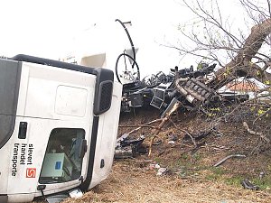 Unfall auf der B 80