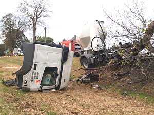 Unfall auf der B 80