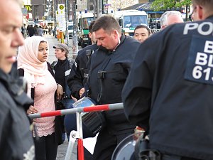 Revolution&auml;re 1. Mai Demo